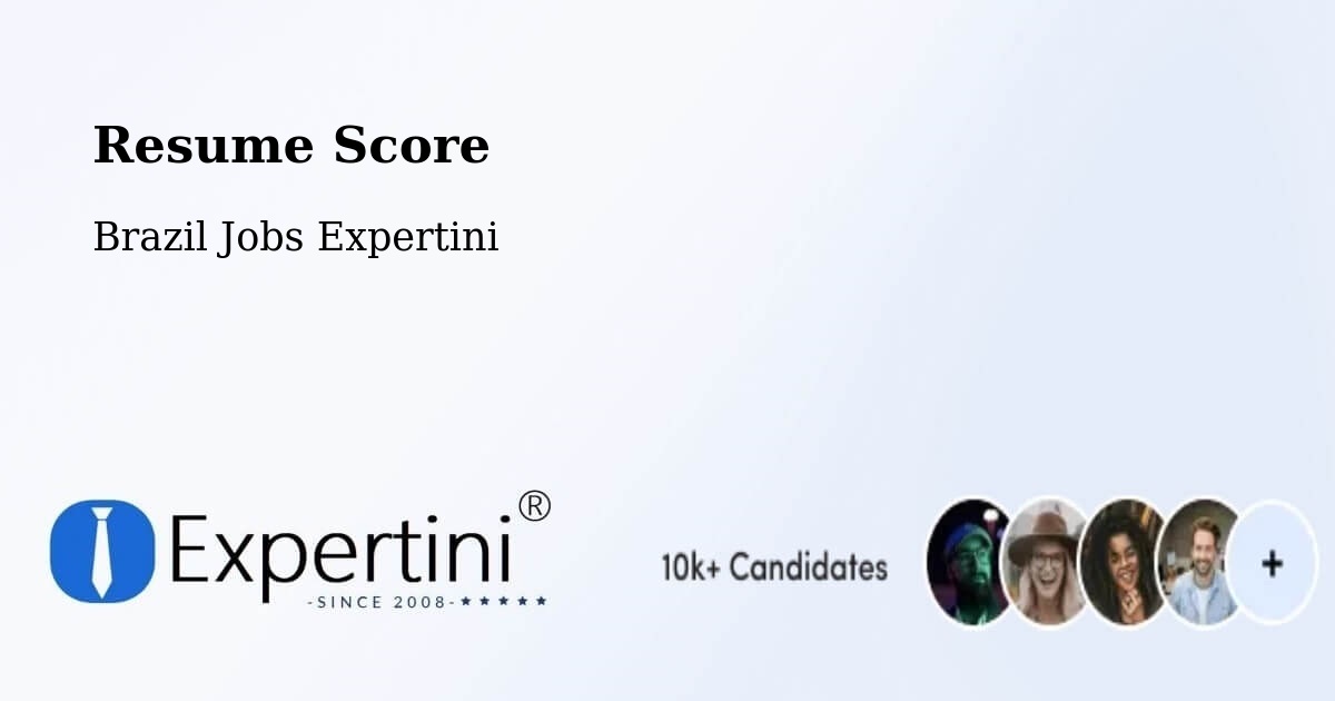 Resume Score & Job Description Match Tool – Áurea - Brazil Jobs Expertini